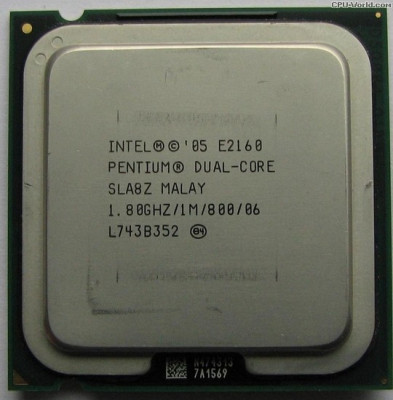 157. Procesor PC SH Intel Pentium Dual-Core E2160 SLA8Z 1,8Ghz foto