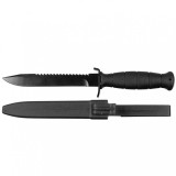 Cutit tactic de supravietuire Foxter, 29 cm, toc inclus