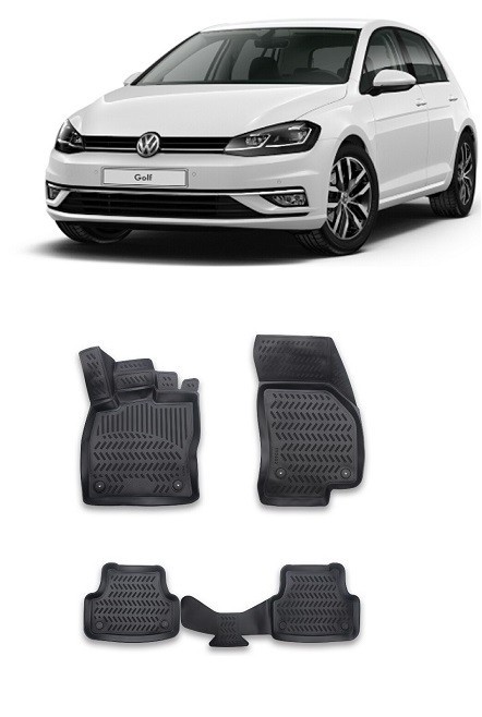 Set covorase cauciuc tip tavita Golf VII (2012-2020)