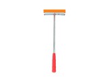 Racleta spalat geamuri auto, Carpoint, cu burete si lamela cauciucata, latime 22cm , maner metalic de 60cm