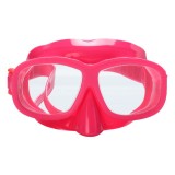 Mască de &icirc;not pentru copii, fucsia, 3-6 ani, lentile duble din policarbonat, CMCLASS