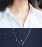 Colier din argint cu Constelatia BERBEC silver cod ARG02A, Argintboutique