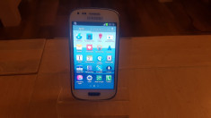 Smartphone Samsung Galaxy S3 Mini I8190 Alb Blue Liber Livrare gratuita! foto