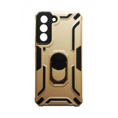 Husa telefon compatibila cu Samsung Galaxy S22, Powerful, Inel si placuta metalica, HT95