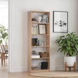 Cumpara ieftin Biblioteca Adore Modern, 5 rafturi, 64x182x26 cm
