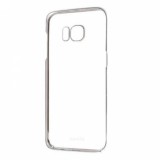 Pachet husa pentru Samsung Galaxy S6 Edge Slim Plastic tare cu folie de protectie gratis, MyStyle