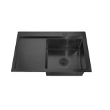 MIXXUS HM7849R-215 NANO-BLACK (3.0/0.8) chiuveta bucatarie din inox Innovative ReliableTools