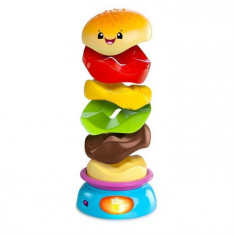 Jucarie Muzicala Bright Starts ? Stack n Spin Burger foto