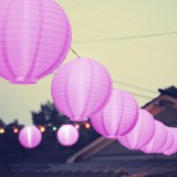 Lampion LED - magenta - 2 x AAA Best CarHome, Family