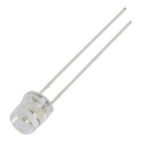 Dioda LED 5mm, verde, plat, 2.8...4V, OPTOSUPPLY - OSPG53E1A-MN