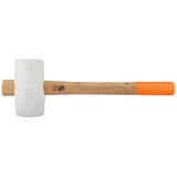 Ciocan Cauciuc Alb Coada Lemn 0.2 kg
