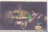 bnk cp Felicitare - uzata - 1924