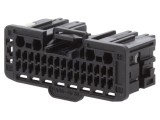Conector automotive mufă tată Mini50 cablu PIN 34 negru