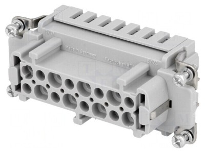 Conector HDC inserturi contact mamă Han ES PIN 16 16 PE foto