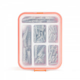 Cumpara ieftin HANDY - Set dibluri din material plastic - 4-10 mm - 100 piese / cutie