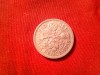 Moneda Marea Britanie 1958 Elisabeta II 6 pence cal F.Buna, Europa