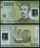 CHILE █ bancnota █ 1000 Pesos █ 2020 █ P-161k █ POLYMER █ UNC █ necirculata