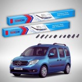 Cumpara ieftin Ștergătoare Mercedes-Benz Citan W415 1 ușă spate 2012-prezent | Set Față Flat &ndash; TeamCar&reg;