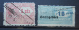 GERMANIA SAAR FISCALE, Stampilat