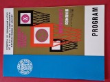 Program Oficial - a X-a ediție a Campionatului European Feminin de Baschet (Romania, orasele Cluj si Sibiu 01.-10.10.1966)