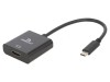 Adaptor USB C la HDMI 1.4, 0.15m, Negru, Gembird