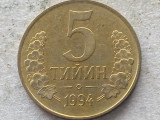 UZBEKISTAN-5 TIYIN 1994, Asia