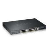 SWITCH PoE ZYXEL, port Gigabit x 24, SFP SFP x 4, managed, rackabil, carcasa metalica, &quot;GS2220-28HP-EU0101F&quot; (timbru verde 2 lei)
