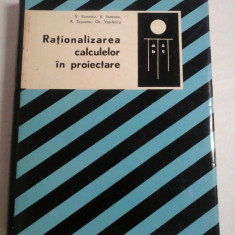 RATIONALIZAREA CALCULELOR IN PROIECTARE - V.Bunescu / V. Ionescu / R. Soseanu / Gh. Vasilescu