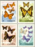 Canada 1988 - fluturi, bloc neuzat