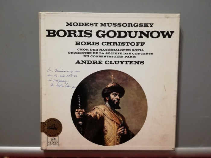 Mussorgsky &ndash; Boris Godunow &ndash; 4LP Box (1966/EMI/RFG) - VINIL/NM