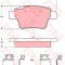 Set placute frana,frana disc PEUGEOT 207 SW (WK) (2007 - 2016) TRW GDB1678