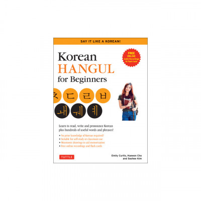 Korean Hangeul for Beginners: Learn to Read, Write and Pronounce Korean - Plus Hundreds of Useful Words and Phrases! (Free Downloadable Flash Cards foto