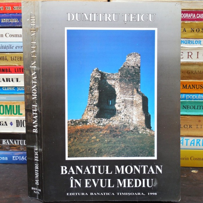 BANATUL MONTAN &icirc;n Evul Mediu - Dumitru Țeicu - Editura Banatica, Banat, Timișoara, 1998