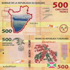 BURUNDI 500 francs 2015 UNC!!!