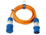 Prelungitor alimentare AS SCHWABE 5m 3G2,5mm&sup2; portocaliu 1 priză cod 62431
