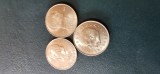 DDR REPUBLICA DEMOCRATA GERMANIA ... 3 monede 20 MARK 1972 , 1972 , 1973