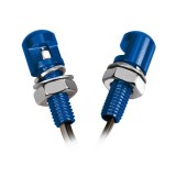 Suruburi M8 cu lumina LED alb 2buc - Albastru Garage AutoRide