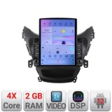 Navigatie HHyundai Elantra 2011-2013 K-092 ecran tip TESLA 9.7&quot; cu Android Radio Bluetooth Internet GPS WIFI 2+32 DSP Q CarStore Technology