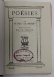 POESIES par ALFRED DE MUSSET , EDITIE DE INCEPUT DE SECOL XX