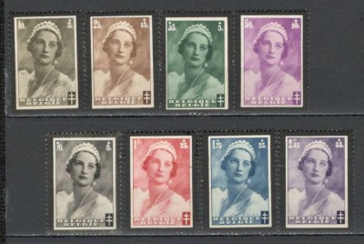Belgia.1935 Moartea Reginei Astrid-Campanie impotriva tuberculozei MB.13 foto