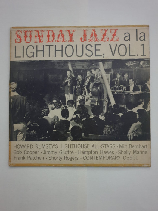 Howard Rumsey&#039;s Lighthouse All-Stars&ndash;Sunday Jazz A La Lighthouse Vol.1(Vinil)