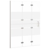 Cumpara ieftin Cabina de dus pliabila, alb, 100x140 cm, ESG