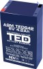 Accu.Pb.6V 4.2Ah TED