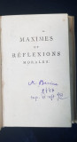 MAXIMES ET REFLEXIONS MORALES DU DUC DE LA ROCEFOUCAULD - VIENA 1796