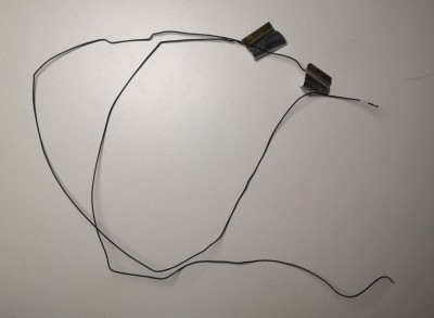 Antena wireless WiFi Lenovo Ideapad V310-15ISK cabluri stanga dreapta foto
