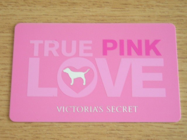 B12 18 - Card comercial - Victoria&#039;s secret - piesa de colectie