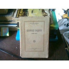GEORGE COSBUC. STUDIU CRITIC - CONSTANTA MARINESCU