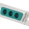 Conector D-Sub mamă 3 pini, 90&deg;