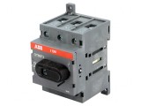 Separator-&icirc;ntrerupător Poli 3 pentru șină DIN 80A OT