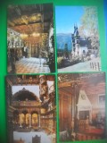 HOPCT LOT 3287 -4 CARTI POSTALE -CASTELUL PELES-SINAIA -JUD-PRAHOVA-NECIRCULATE